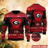Personalized Georgia Bulldogs Football Team Logo Unisex Christmas Knitted Sweater - Personalized Georgia Bulldogs Football Team Logo Unisex Christmas Knitted Sweater