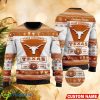 Personalized Texas Longhorns Football Team Logo Unisex Christmas Knitted Sweater - Personalized Texas Longhorns Football Team Logo Unisex Christmas Knitted Sweater
