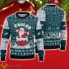 Philadelphia Eagles Christmas Funny Santa Claus Pattern Ugly Christmas Sweater Christmas Gift For Family Product Photo 1