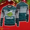 Philadelphia Eagles Christmas Grinch Ugly Christmas Sweater Christmas Gift For Family Product Photo 1