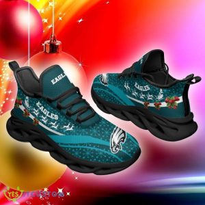 Philadelphia Eagles Christmas Pattern Max Soul Sneakers Ugly Christmas Shoes - Philadelphia Eagles Christmas Pattern Chunky Sneakers Ugly Christmas Max Soul Shoes Photo 7