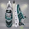 Philadelphia Eagles Collection Sneakers Flower Pattern Max Soul Shoes Product Photo 1