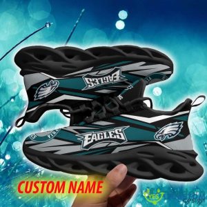 Philadelphia Eagles Insignia Custom Name Chunky Sneaker AOP Gift Fans Max Soul Shoes 8 Philadelphia Eagles Insignia Custom Name Chunky Sneaker AOP Gift Fans Max Soul Shoes - Philadelphia Eagles Max Soul Sneaker NFL photo 2