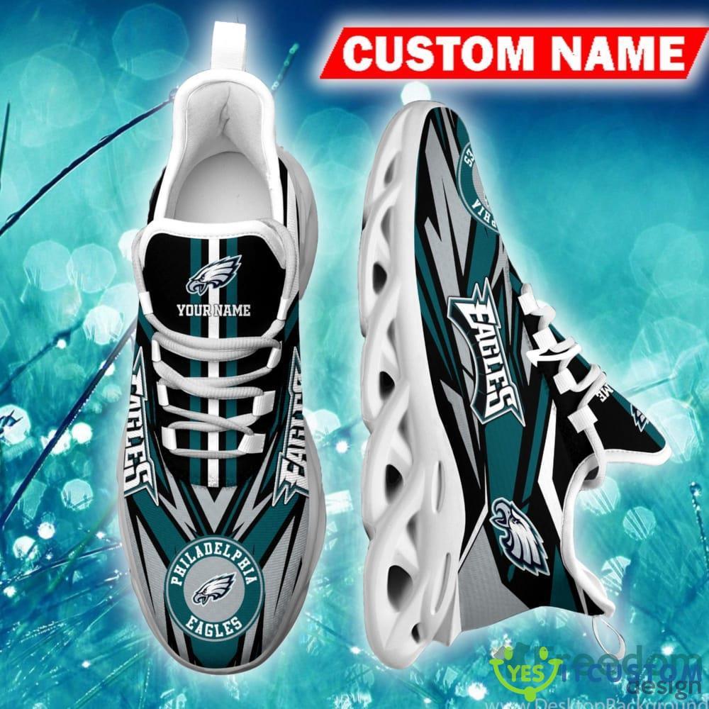 Philadelphia Eagles Insignia Custom Name Chunky Sneaker AOP Gift Fans Max Soul Shoes 6 Philadelphia Eagles Insignia Custom Name Chunky Sneaker AOP Gift Fans Max Soul Shoes - Philadelphia Eagles Max Soul Sneaker NFL photo 6