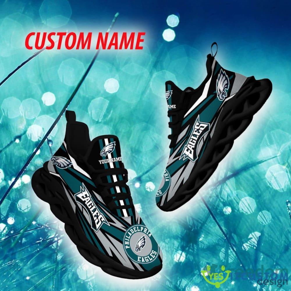 Philadelphia Eagles Insignia Custom Name Chunky Sneaker AOP Gift Fans Max Soul Shoes 15 Philadelphia Eagles Insignia Custom Name Chunky Sneaker AOP Gift Fans Max Soul Shoes - Philadelphia Eagles Max Soul Sneaker NFL photo 1