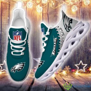 Philadelphia Eagles Max Soul Shoes Style 3 Custom Name Running Sneakers For Fans Gift - Philadelphia Eagles-PERSONALIZED MAX SOUL SHOES_3