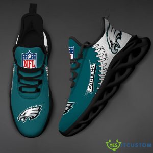 Philadelphia Eagles Max Soul Shoes Style 3 Custom Name Running Sneakers For Fans Gift - Philadelphia Eagles-PERSONALIZED MAX SOUL SHOES_4