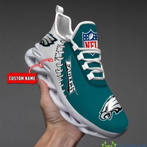 Philadelphia Eagles Max Soul Shoes Style 3 Custom Name Running Sneakers For Fans Gift - Philadelphia Eagles-PERSONALIZED MAX SOUL SHOES_1