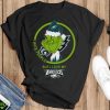 Philadelphia Eagles NFL Christmas Grinch I Hate People But I Love My Favorite Football Team T Shirt - Black T-Shirt