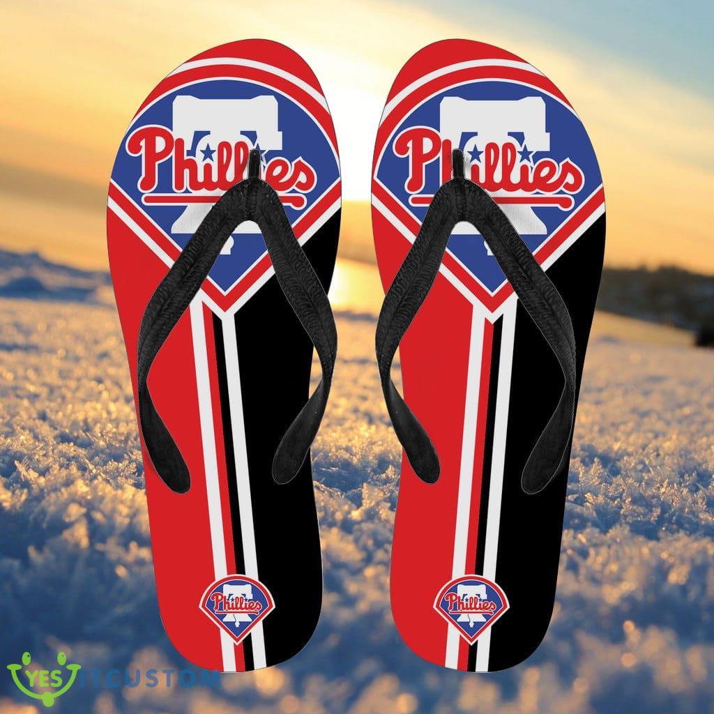Philadelphia Phillies Fan Gift Two Main Colors Flip Flops 3 Philadelphia Phillies Fan Gift Two Main Colors Flip Flops Product Photo 1