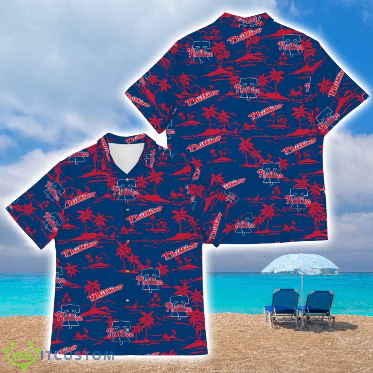 Philadelphia Phillies Island Pattern Tree All Over Printed 3D Hawaiian Shirt Summer Gift 6 Philadelphia Phillies Island Pattern Tree All Over Printed 3D Hawaiian Shirt Summer Gift Product Photo 1