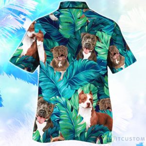 Pitbull Dog Lovers All Printed 3D Hawaiian Shirt For Men Women 3 Pitbull Dog Lovers All Printed 3D Hawaiian Shirt For Men Women Product Photo 2