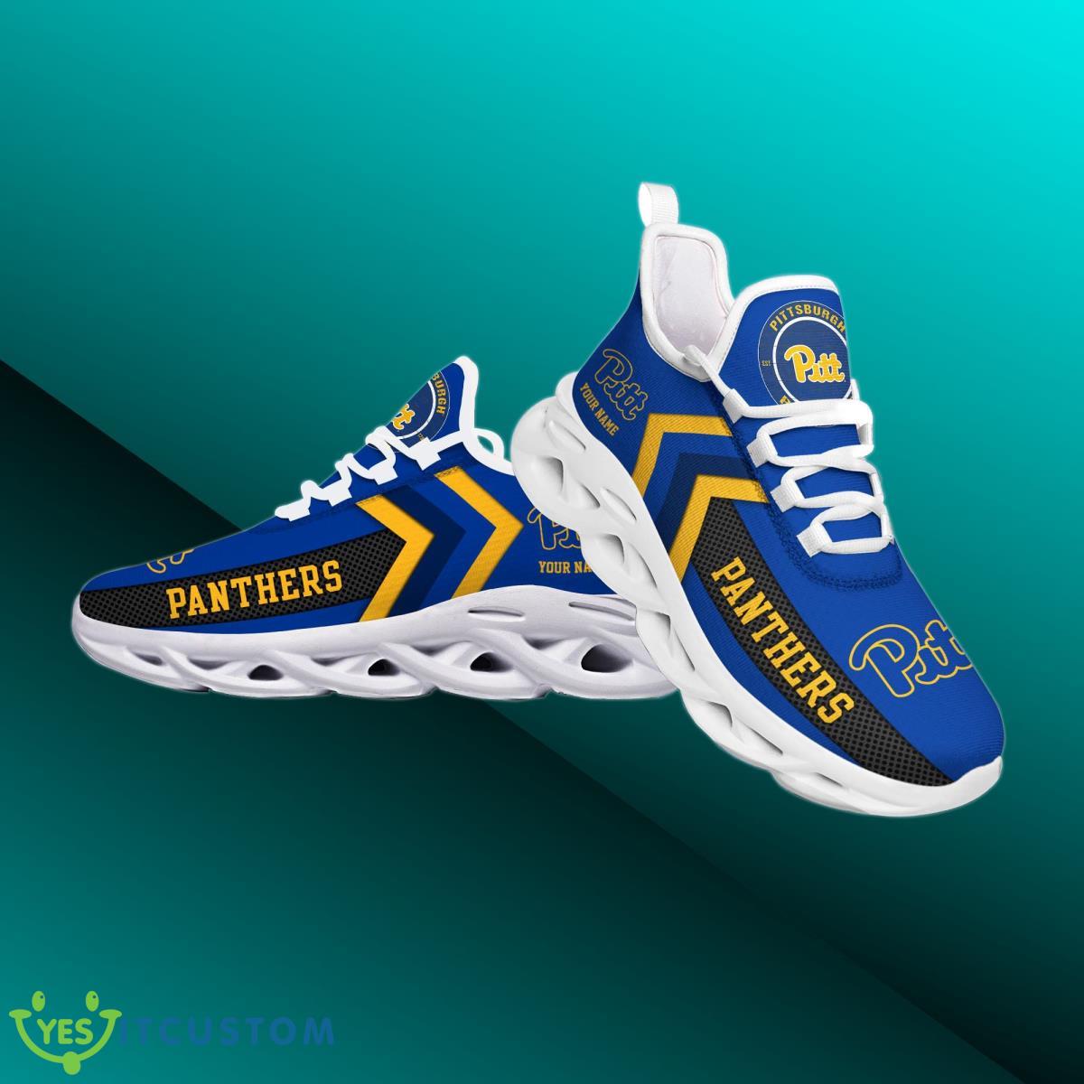 Pittsburgh Panthers Custom Name Max Soul Shoes Special Gift 3 Pittsburgh Panthers Custom Name Max Soul Shoes Special Gift Product Photo 3