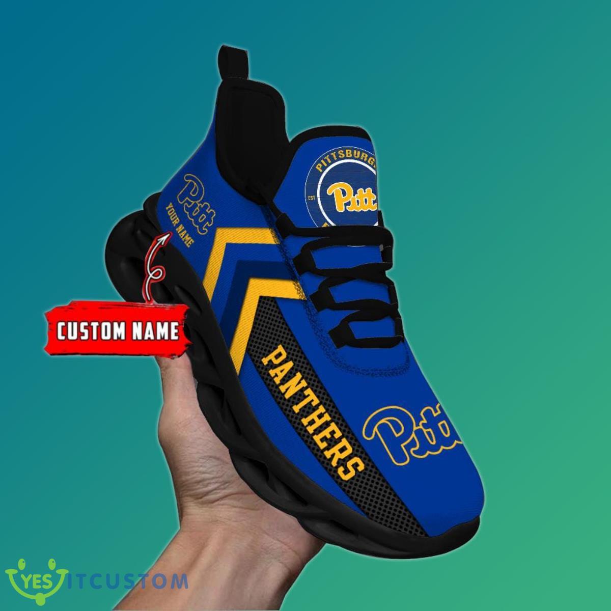 Pittsburgh Panthers Custom Name Max Soul Shoes Special Gift 7 Pittsburgh Panthers Custom Name Max Soul Shoes Special Gift Product Photo 1