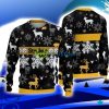 Pittsburgh Steelers Christmas Big Snowflake Pattern Ugly Christmas Sweater Christmas Gift Product Photo 1