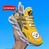 Pittsburgh Steelers Custom Name Max Soul Shoes Product Photo 1