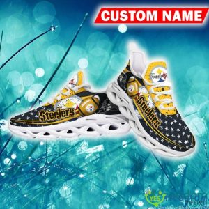 Pittsburgh Steelers Motivate Custom Name Chunky Sneaker AOP Gift Fans Max Soul Shoes - Pittsburgh Steelers Max Soul Sneaker NFL photo 4