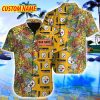 Pittsburgh Steelers NFL Pattern Hawaiian Shirt For Men And Women Custom Name Summer - Pittsburgh Steelers NFL Pattern Hawaiian Shirt For Men And Women Custom Name Summer