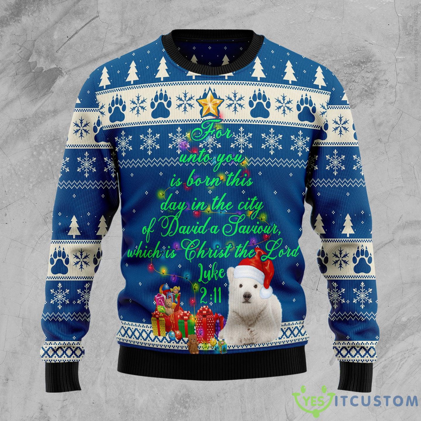Polar Bear Have a Merry Ugly Christmas Sweater Gift Men Women - Polar Bear Have a Merry Ugly Christmas Sweater Gift Men Women_1