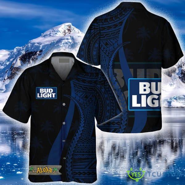 Polynesian Samoan Bud Light Hawaiian Shirt For Men And Women Gift Hawaiian Beer - Polynesian Samoan Bud Light Hawaiian Shirt For Men And Women Gift Hawaiian Beer