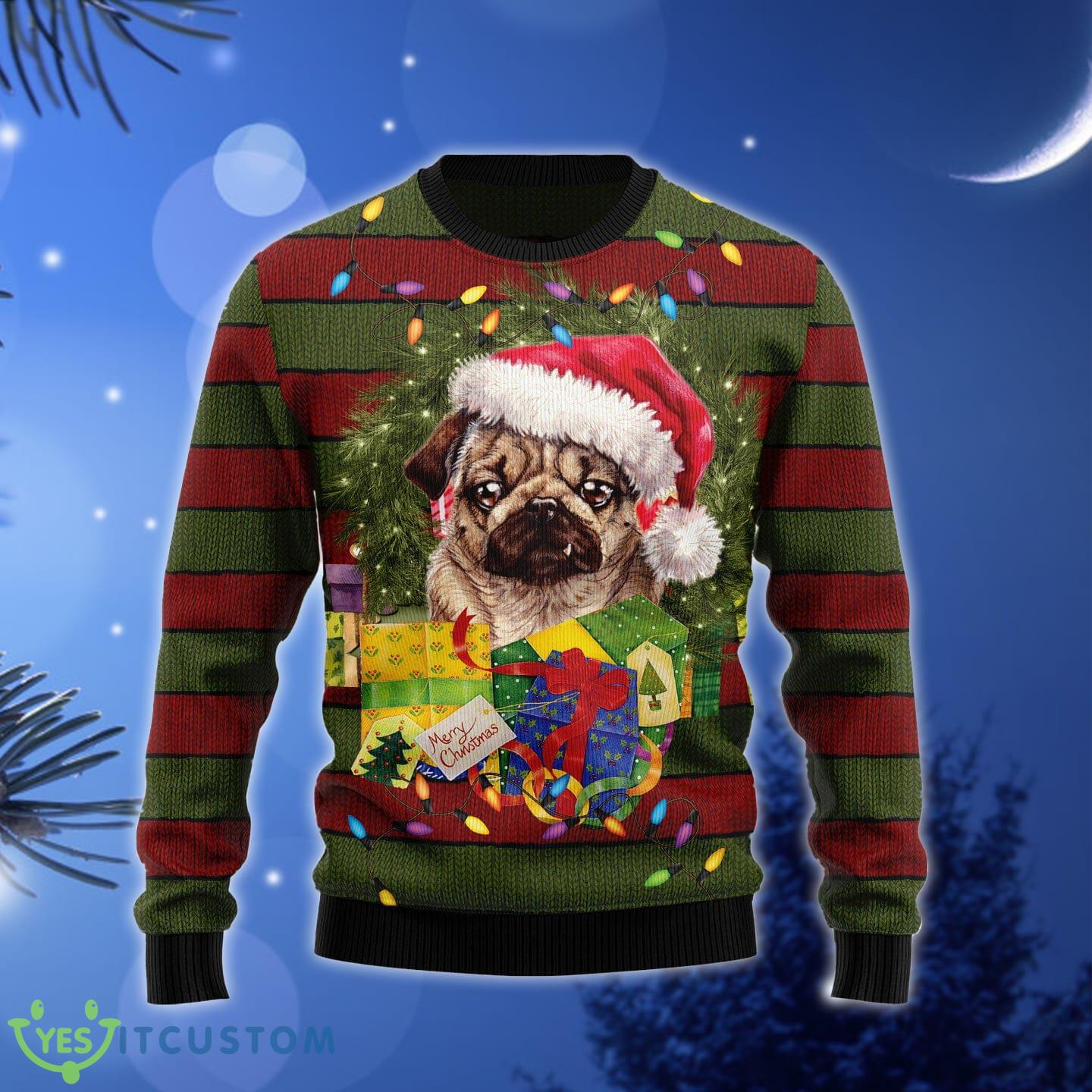 Pug Gift Xmas Ugly Christmas Sweater Gift Men Women - Pug Gift Xmas Ugly Christmas Sweater Gift Men Women_1