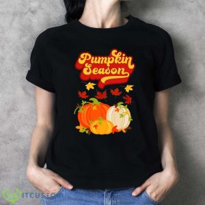 Pumpkin Season T-Shirt For Men Women And Youth Gift For Halloween - Ladies T-Shirt