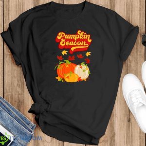 Pumpkin Season T-Shirt For Men Women And Youth Gift For Halloween - Black T-Shirt