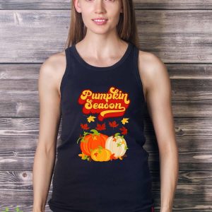 Pumpkin Season T-Shirt For Men Women And Youth Gift For Halloween - Ladies Tank Top