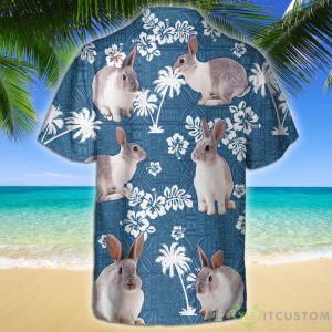 Rabbit Blue Tribal Hawaiian Shirt For Men Women 3 Rabbit Blue Tribal Hawaiian Shirt For Men Women Product Photo 2