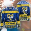 Real Women Love Football Smart Women Love The Los Angeles Rams Ugly Christmas Sweater Christmas Gift For Fans Product Photo 1