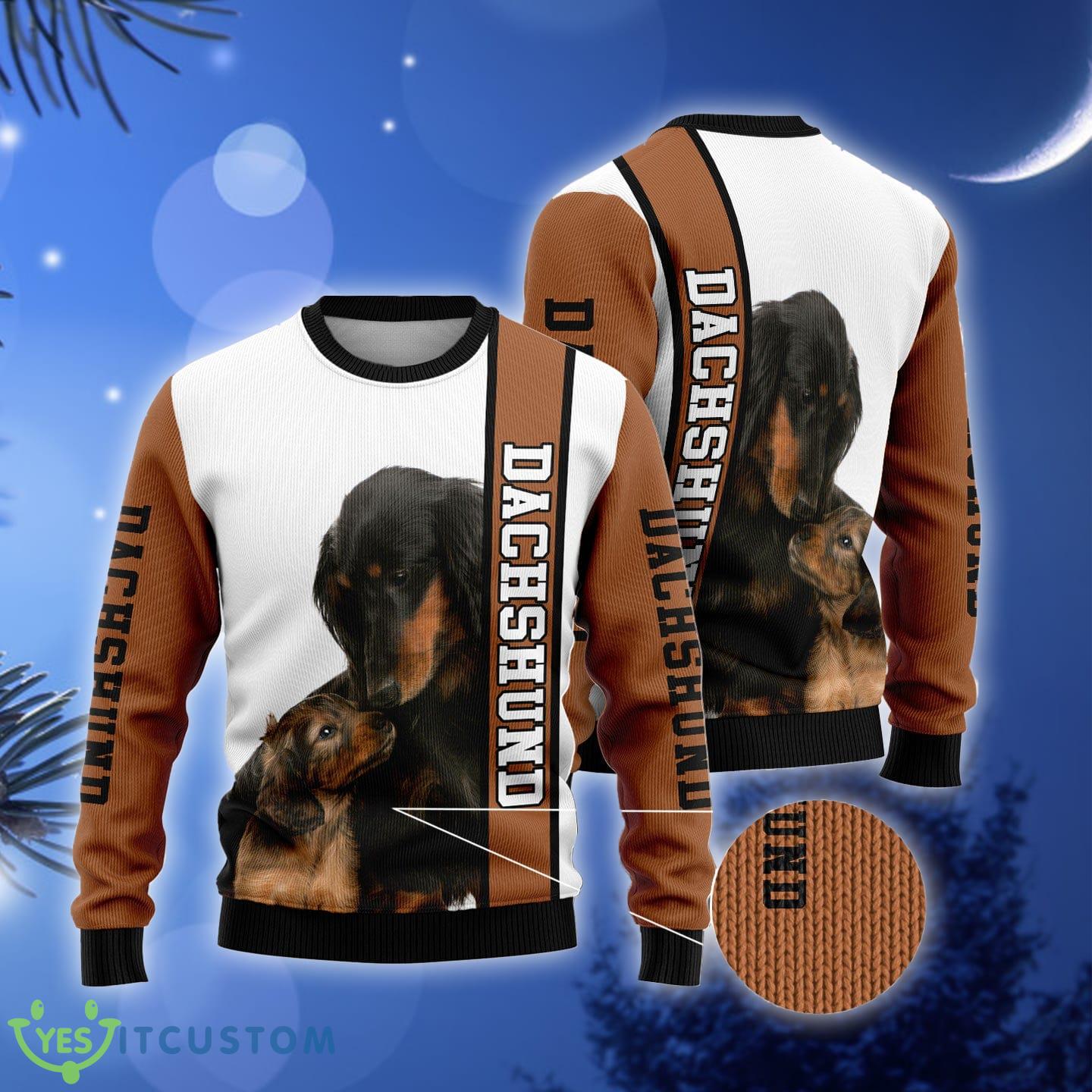 Rescued Dachshund Ugly Christmas Sweater Gift Men Women 8 Rescued Dachshund Ugly Christmas Sweater Gift Men Women - Rescued Dachshund Ugly Christmas Sweater Gift Men Women_2