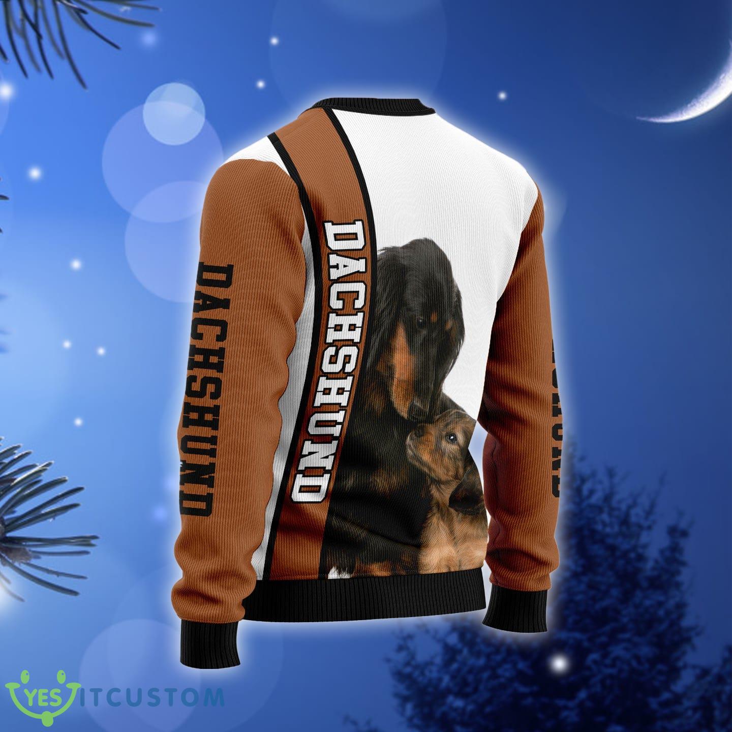 Rescued Dachshund Ugly Christmas Sweater Gift Men Women 3 Rescued Dachshund Ugly Christmas Sweater Gift Men Women - Rescued Dachshund Ugly Christmas Sweater Gift Men Women_3
