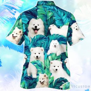 Samoyed Dog Lovers All Printed 3D Hawaiian Shirt For Men Women Product Photo 2