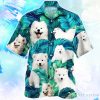 Samoyed Dog Lovers All Printed 3D Hawaiian Shirt For Men Women Product Photo 1