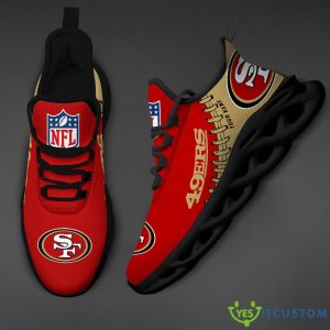 San Francisco 49ers Max Soul Shoes Style 9 Custom Name Running Sneakers For Fans Gift 7 San Francisco 49ers Max Soul Shoes Style 9 Custom Name Running Sneakers For Fans Gift - San Francisco 49ers-PERSONALIZED MAX SOUL SHOES_4