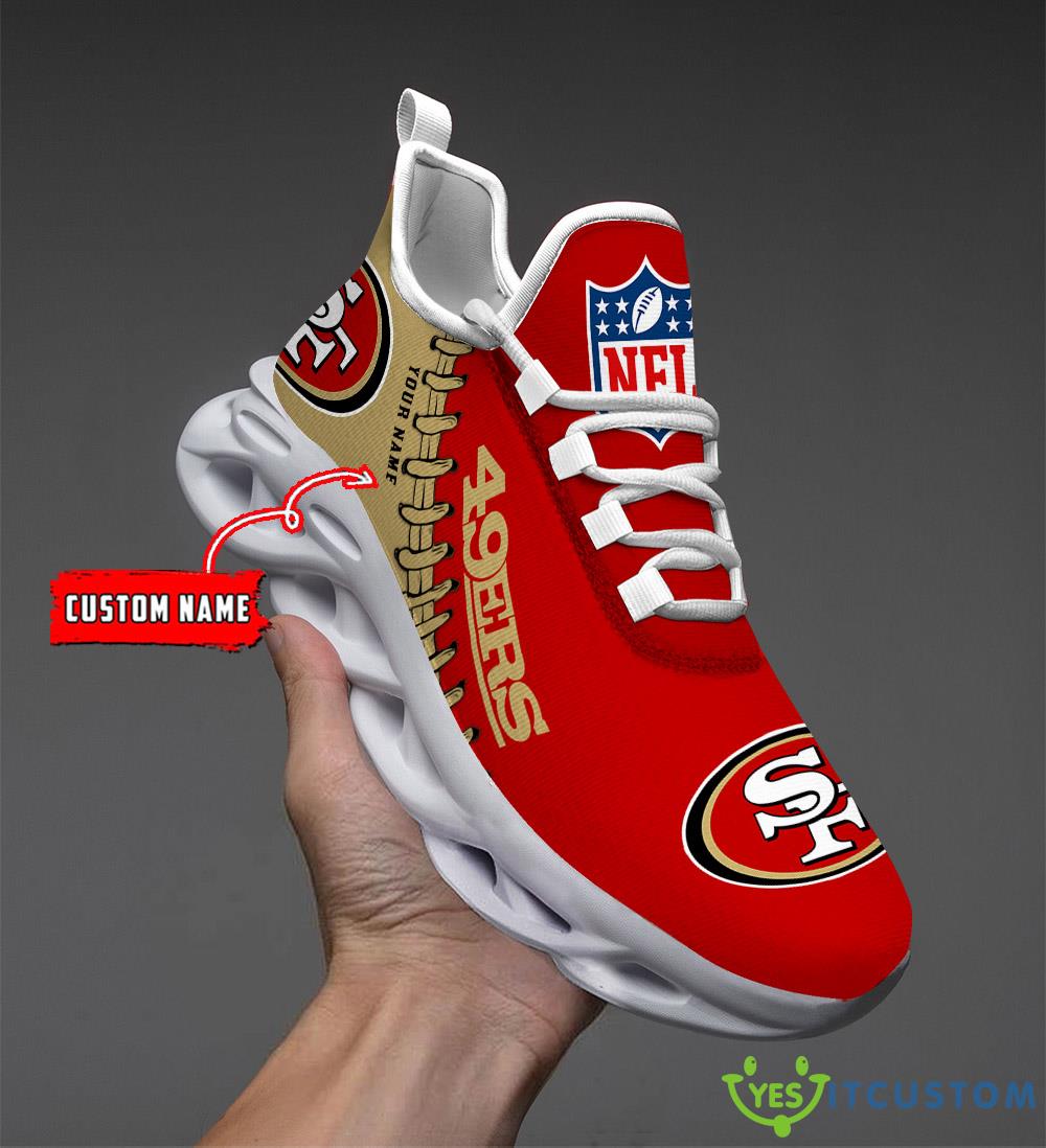 San Francisco 49ers Max Soul Shoes Style 9 Custom Name Running Sneakers For Fans Gift 9 San Francisco 49ers Max Soul Shoes Style 9 Custom Name Running Sneakers For Fans Gift - San Francisco 49ers-PERSONALIZED MAX SOUL SHOES_1