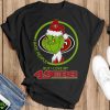 San Francisco 49ers NFL Christmas Grinch I Hate People But I Love My Favorite Football Team T Shirt - Black T-Shirt