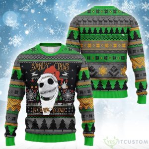 Sandy Claws Is Coming To Town Ugly Sweater Product Photo 1