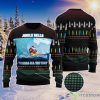 Santa Claus Surfing All Over Printed 3D Ugly Christmas Sweater Christmas Gift Product Photo 1