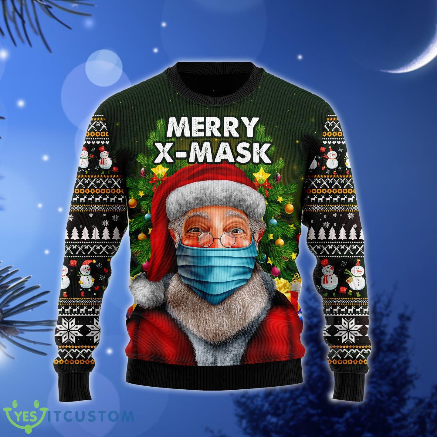 Santa Merry Xmas Ugly Christmas Sweater Gift Men Women - Santa Merry Xmas Ugly Christmas Sweater Gift Men Women_1
