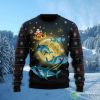 Santa Shark All Over Printed 3D Ugly Christmas Sweater Christmas Gift Product Photo 1