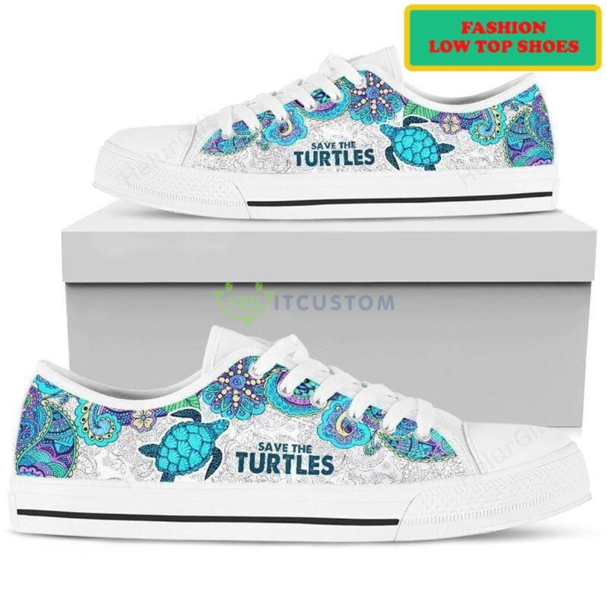 Save Turtle Fashion Low Top Shoes 7 Save Turtle Fashion Low Top Shoes Product Photo 2