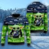 Seattle Seahawks Baby Yoda Lover American Football Fans 3D Ugly Christmas Sweater Christmas Gift For Sport Fans Product Photo 1