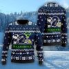 Seattle Seahawks Cute The Snoopy Show Football Helmet 3D Ugly Christmas Sweater Christmas Gift For Sport Fans Product Photo 1