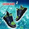 Seattle Seahawks Impression Custom Name Chunky Sneaker AOP Gift Fans Max Soul Shoes - Seattle Seahawks Max Soul Sneaker NFL photo 1