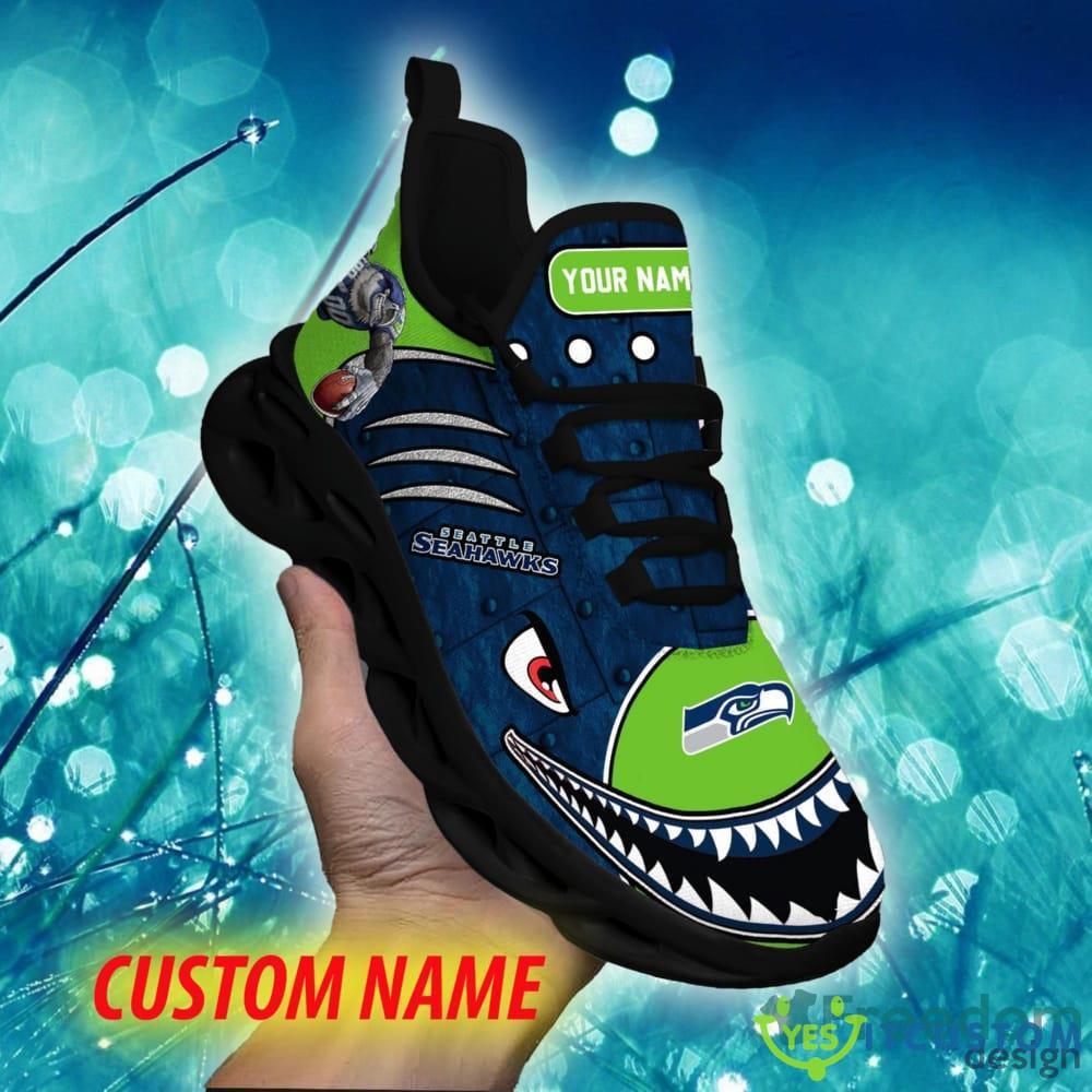 Seattle Seahawks Impression Custom Name Chunky Sneaker AOP Gift Fans Max Soul Shoes 7 Seattle Seahawks Impression Custom Name Chunky Sneaker AOP Gift Fans Max Soul Shoes - Seattle Seahawks Max Soul Sneaker NFL photo 7
