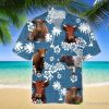 Shorthorn Blue Tribal Hawaiian Shirt For Men Women Product Photo 1