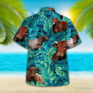 Shorthorn Tropical Hawaiian Palm Leaves Hawaiian Shirt For Men Women 4 Shorthorn Tropical Hawaiian Palm Leaves Hawaiian Shirt For Men Women Product Photo 2