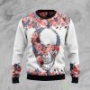 Skull Flower Ugly Sweater For Christmas Product Photo 1