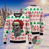 Skull Santa Claus Costume All Over Printed 3D Ugly Christmas Sweater Christmas Gift Product Photo 1